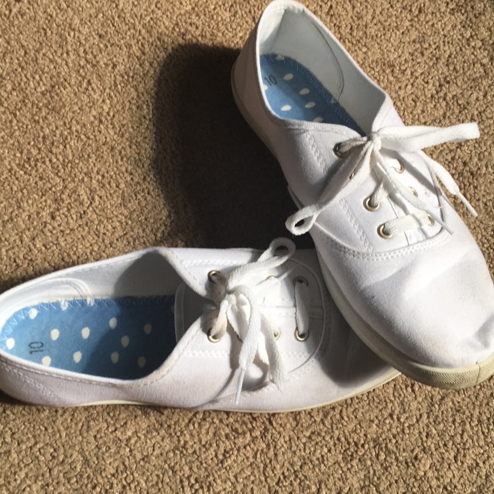 Time and Tru(Target) White Low Shoes